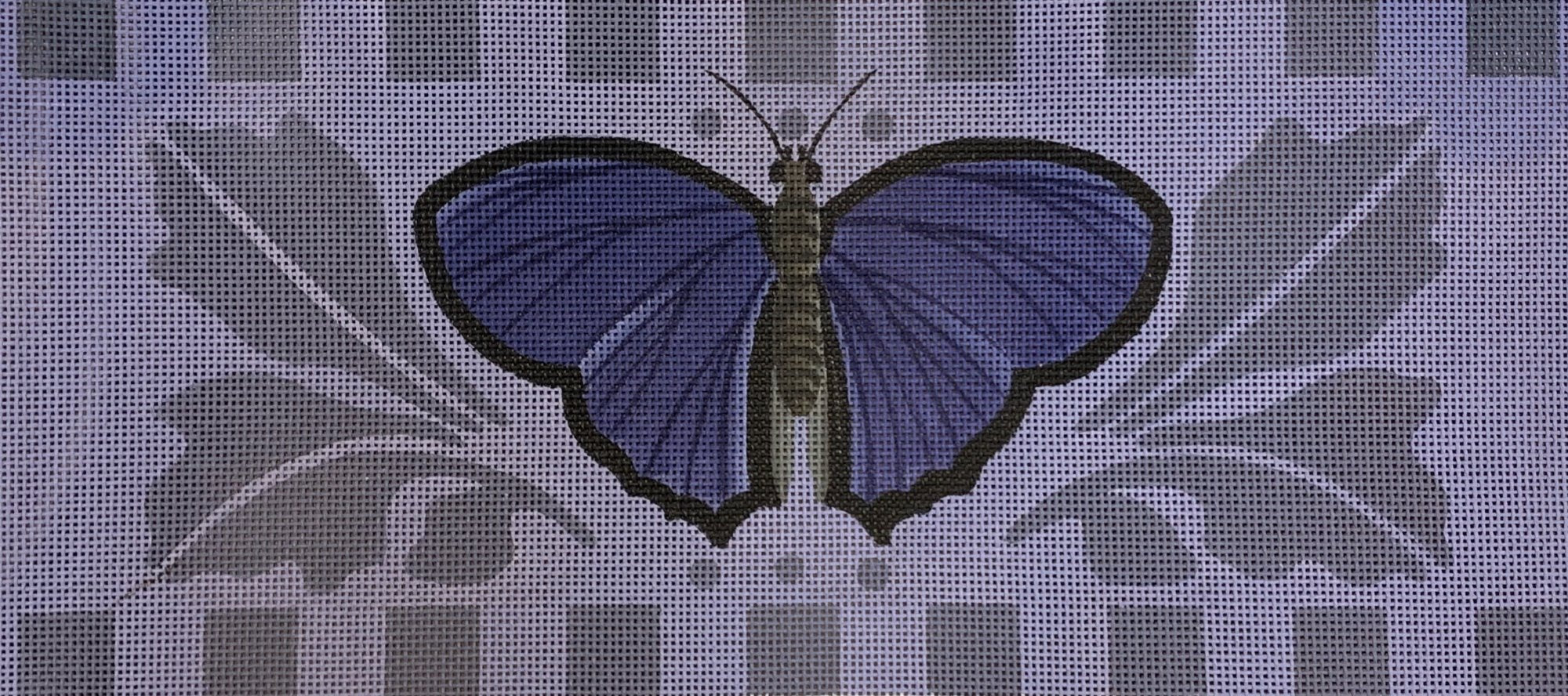 Purple Butterfly Bolster