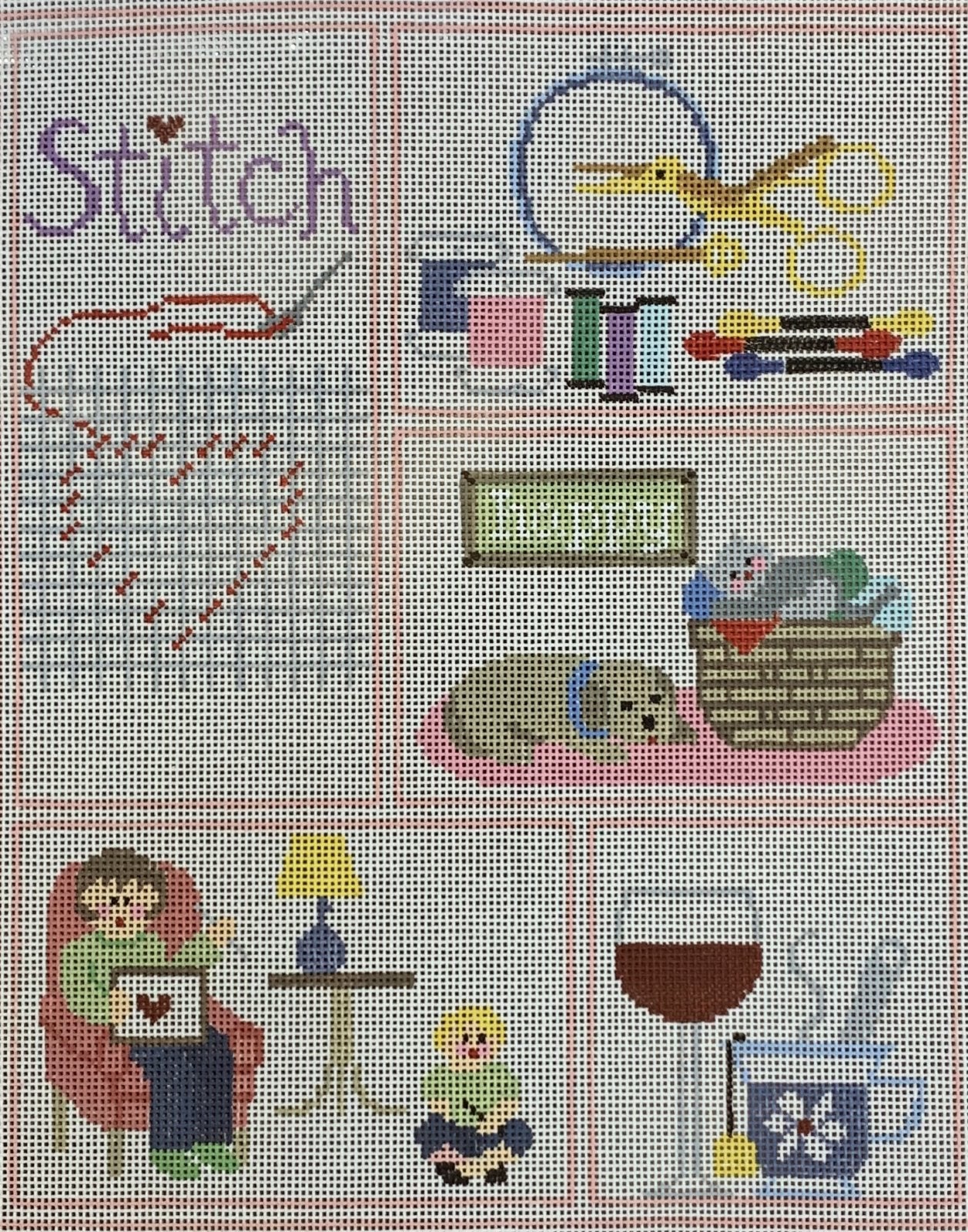 Stitching Sampler - with Stitch Guide