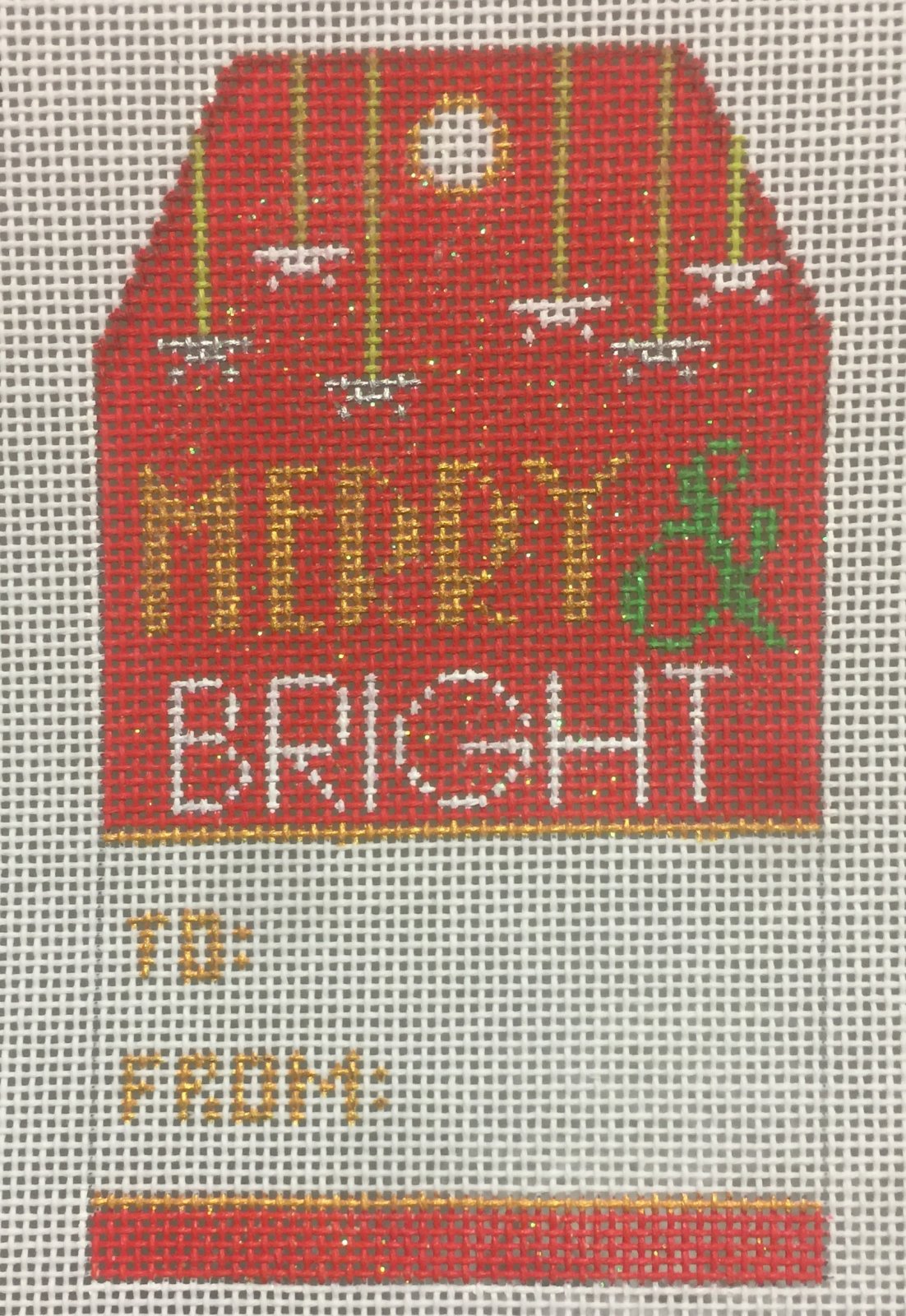 Merry and Bright Gift Tag
