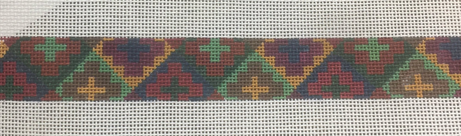Dhurrie Dark Colors Belt
