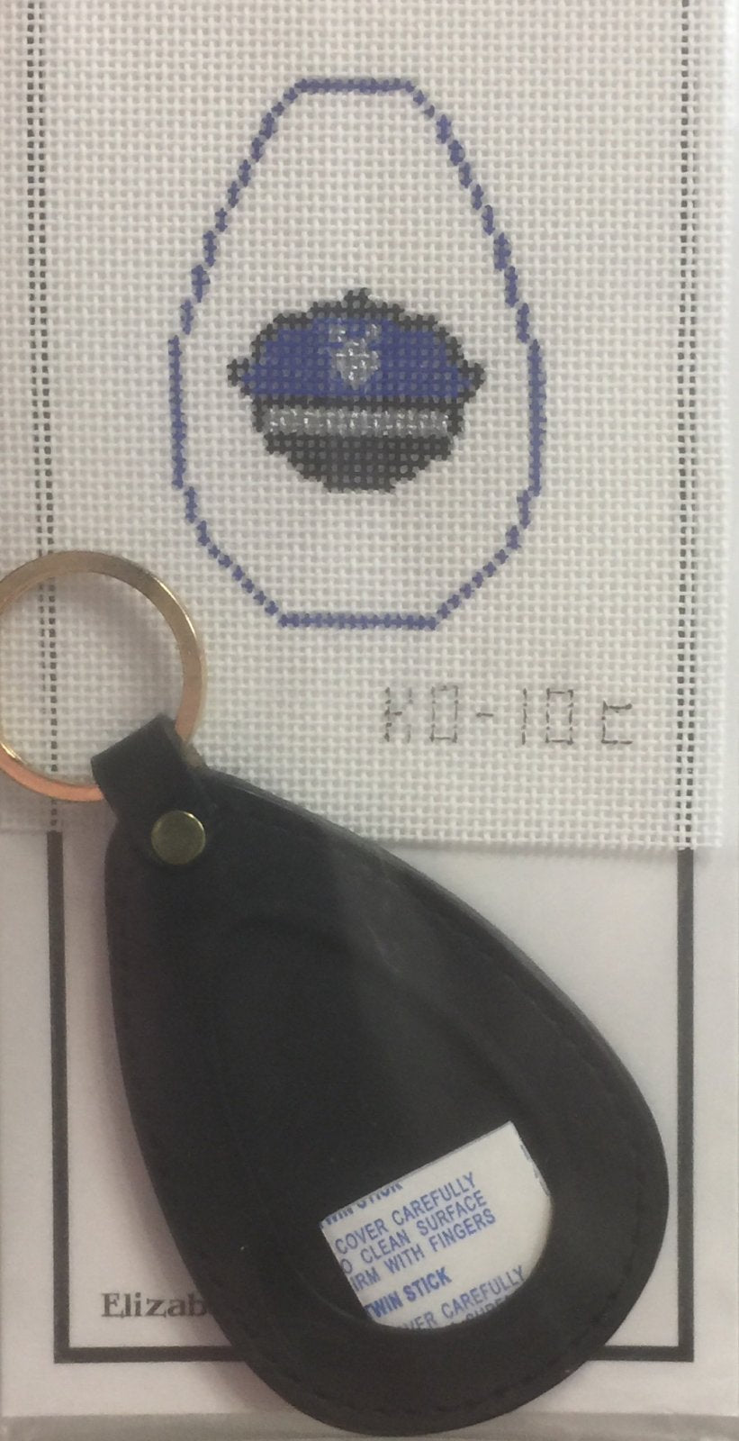 Leather Key Fob - Policeman&