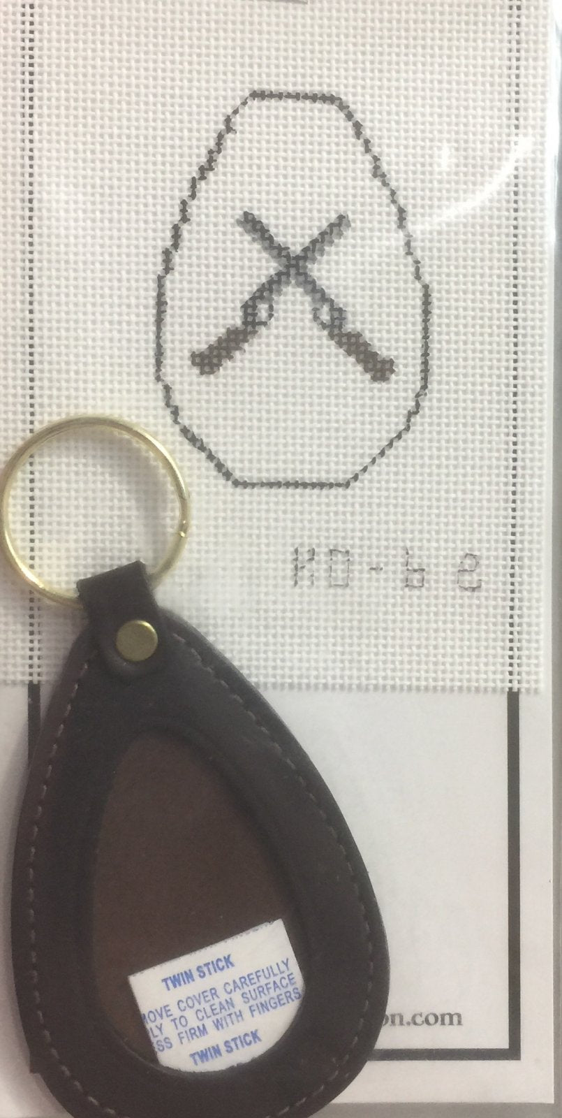 Leather Key Fob - Shotguns