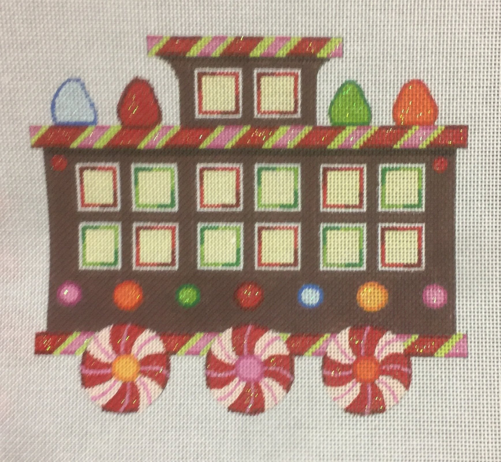 Gingerbread Train Caboose