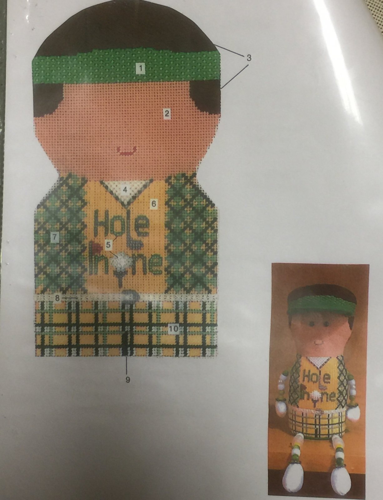 Jordan Golfer - with Stitch Guide
