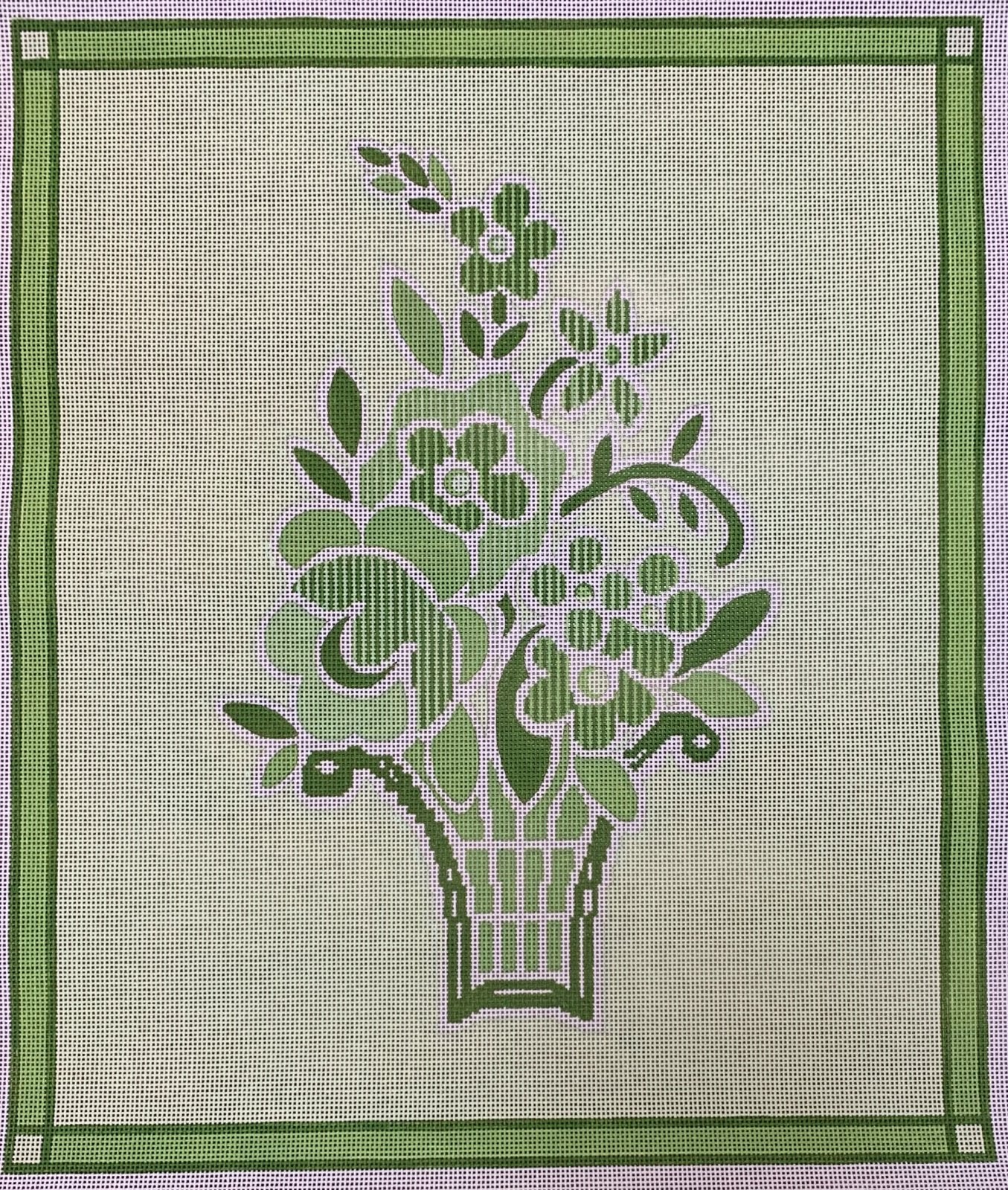 Bates Basket in Green
