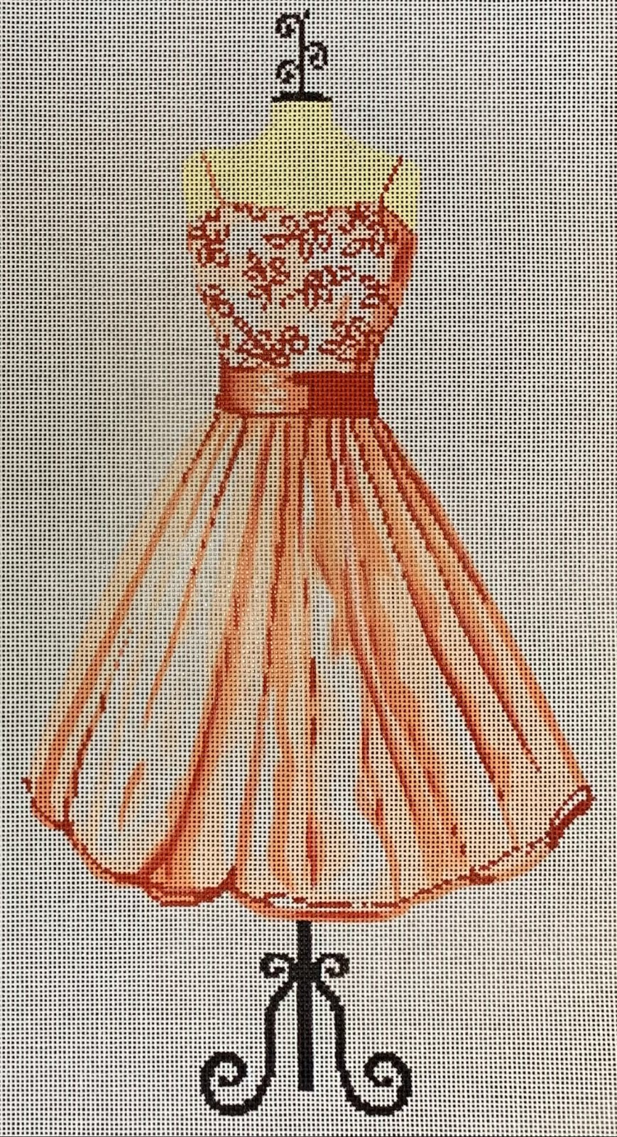 Party Dress Poppy Flowered Bodice