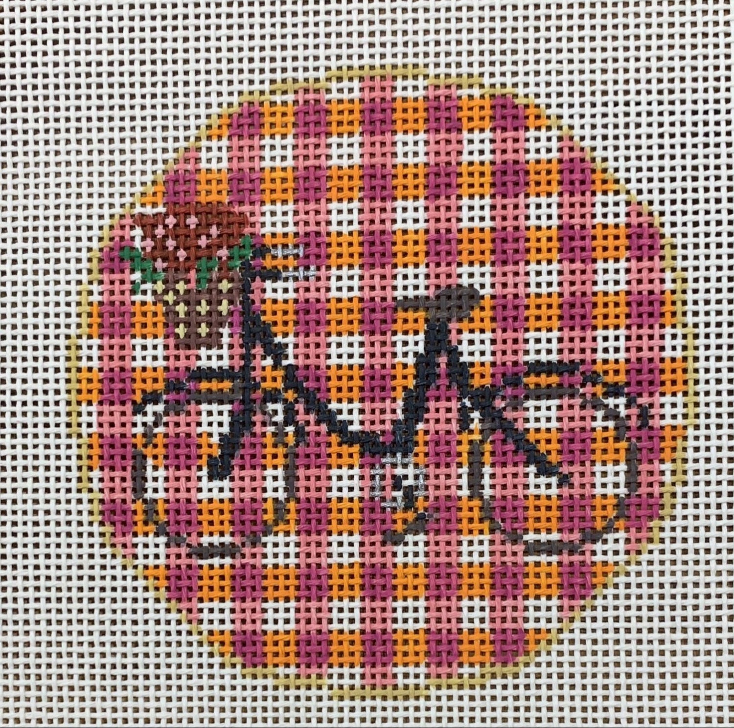 Gingham Bike Insert