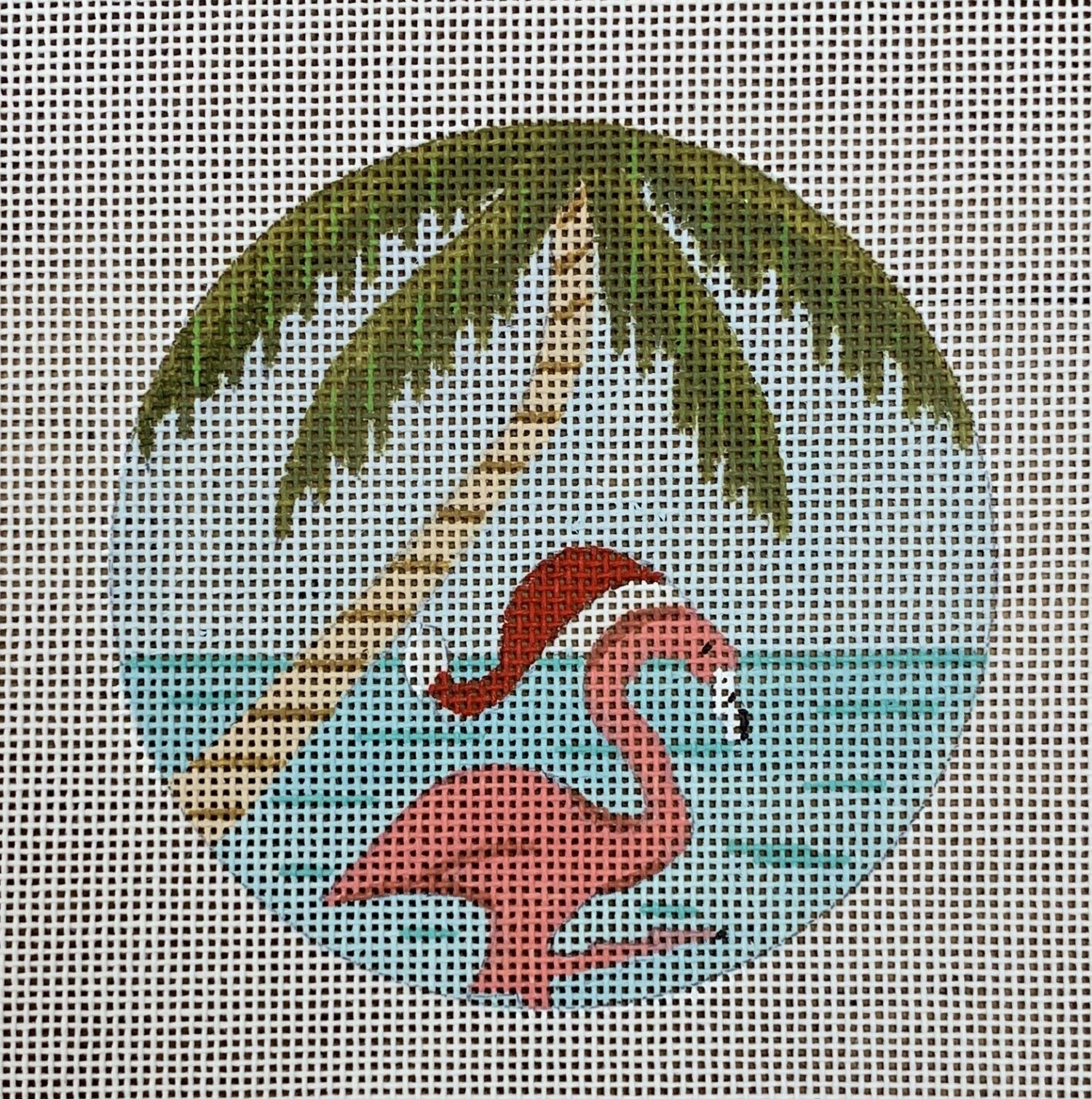 Santa Hat Flamingo