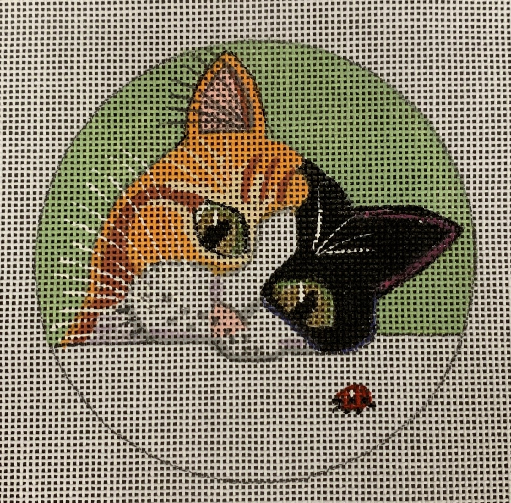 Cat &amp; Ladybird Round