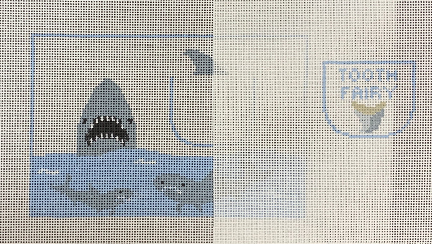Shark Toothfairy Pillow