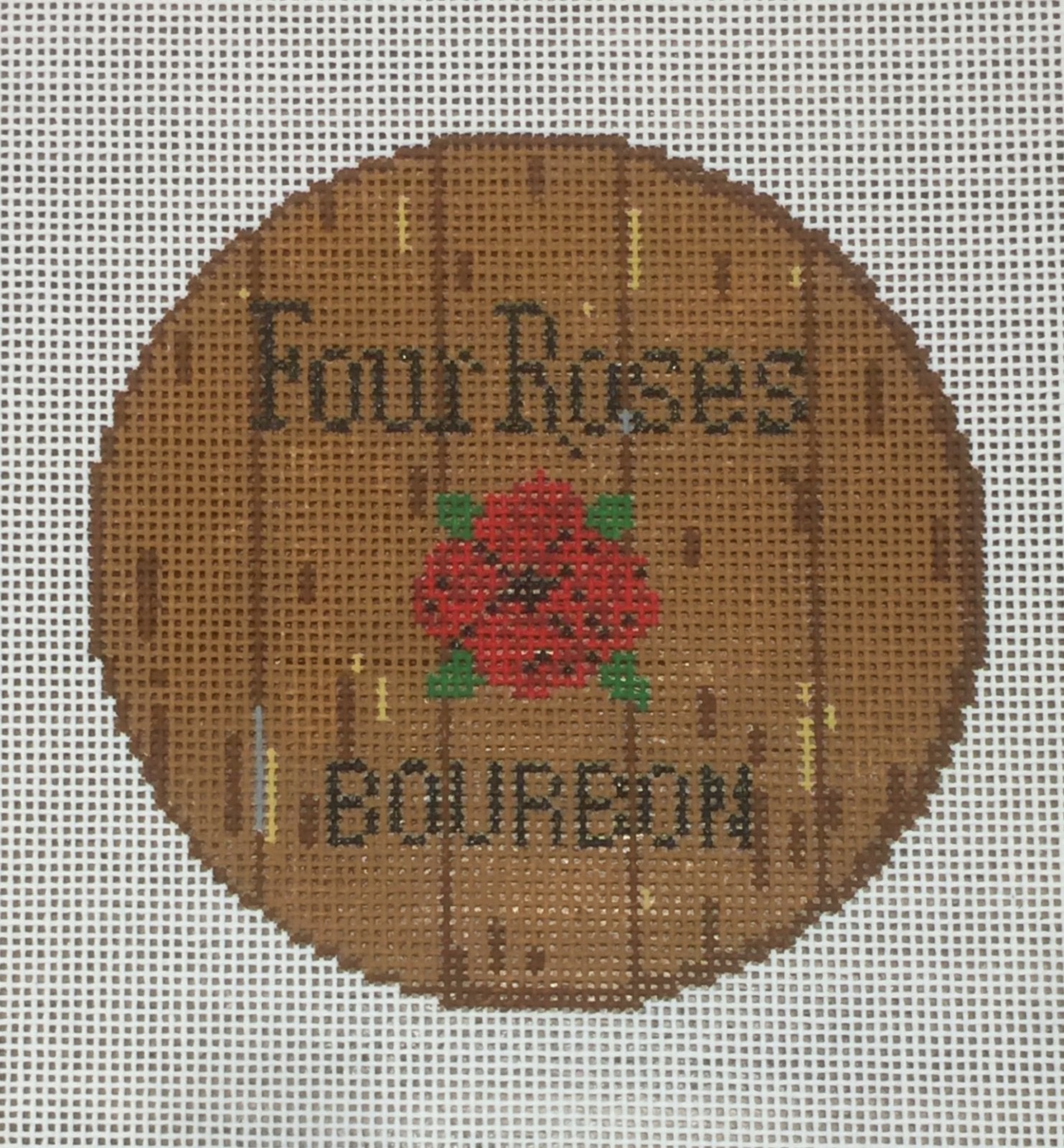 Bourbon Barrel Head - Four Roses