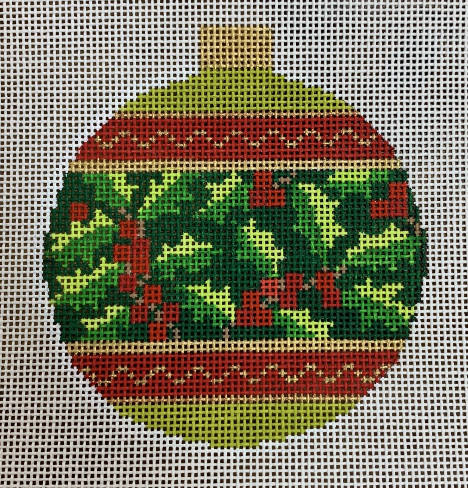 Holiday Bauble - Holly