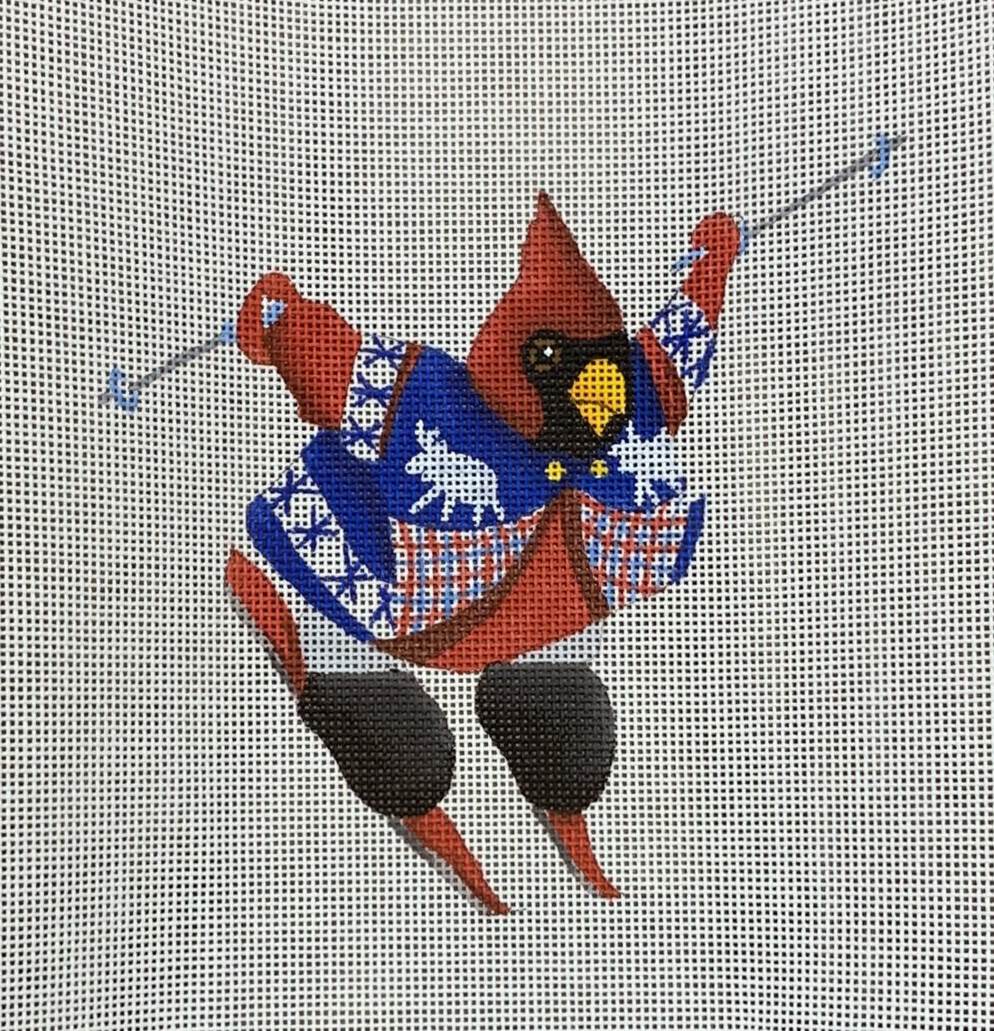 Skiing Cardinal