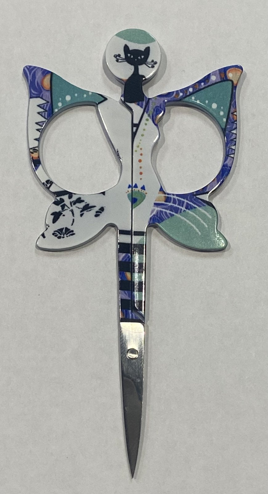 Cat Scissors - Blue