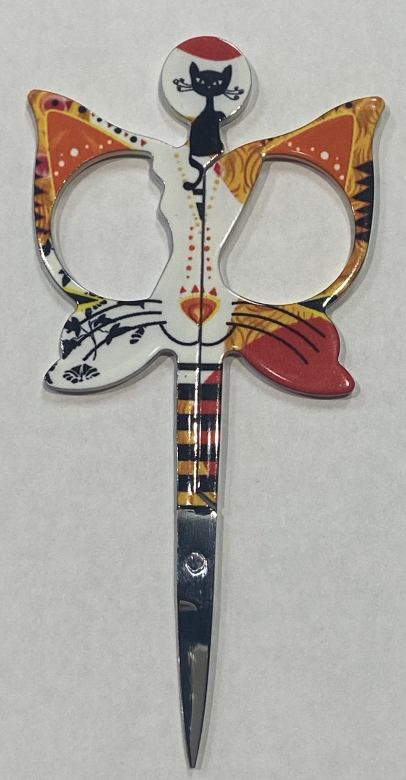 Cat Scissors - Orange