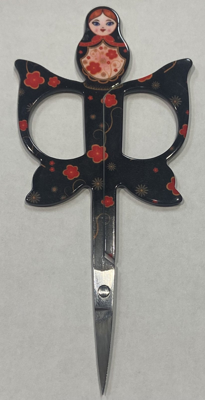 Russian Doll  Scissors - Black
