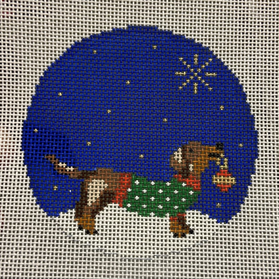 Midnight Dachshund Ornament