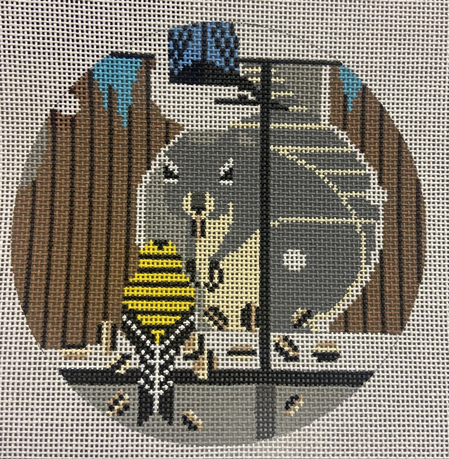 Charley Harper Squirrel and Finch
