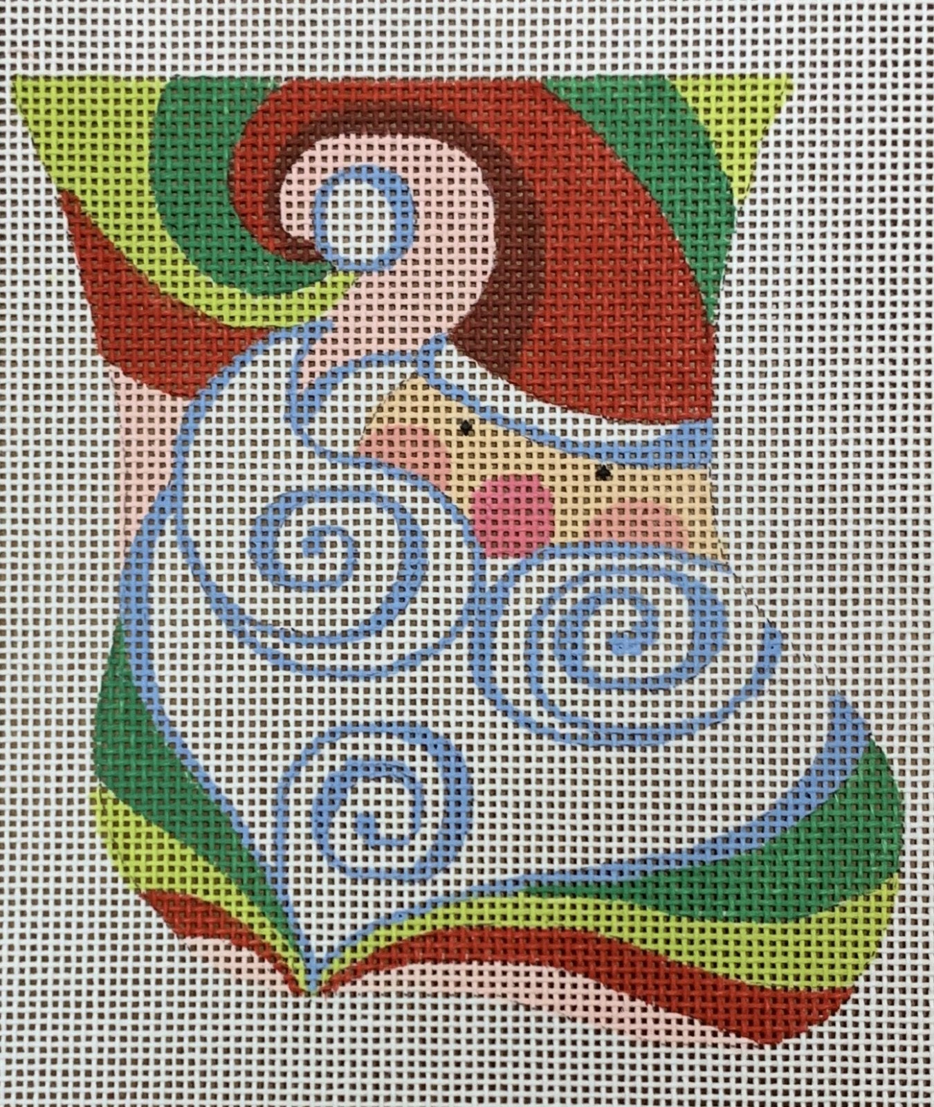 Santa Swirl Mini Sock