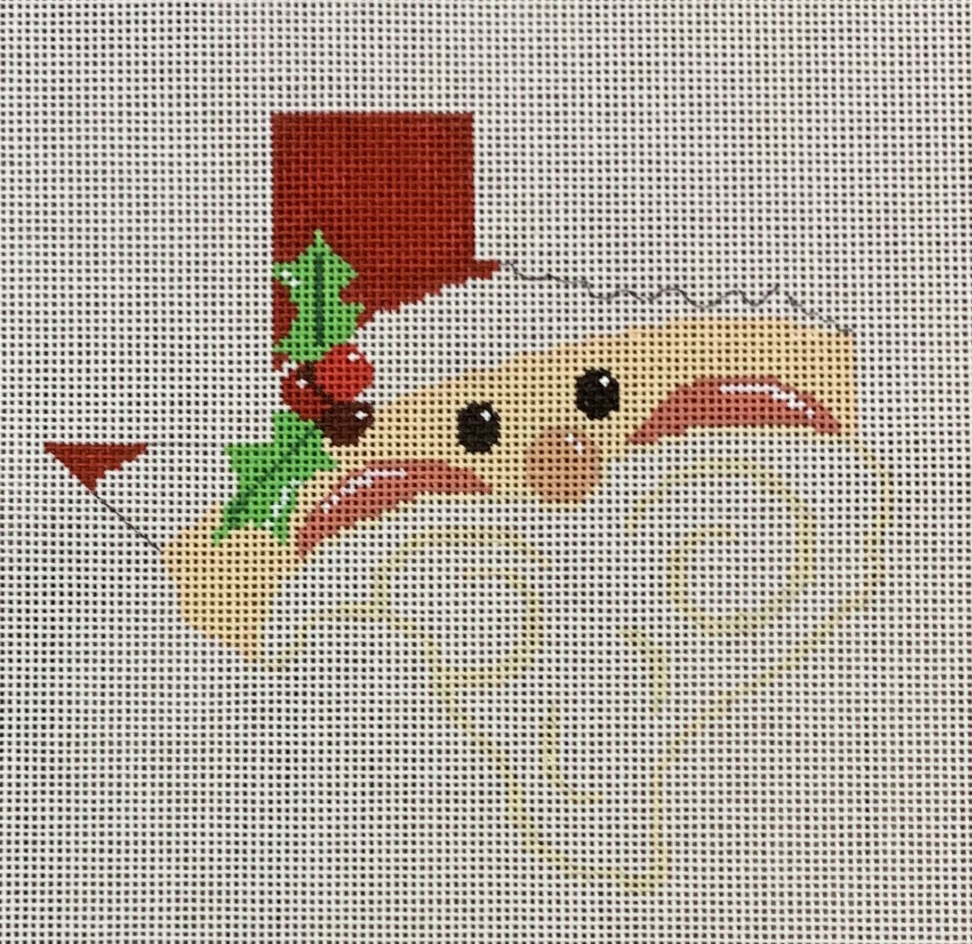 Texas State Shaped Santa