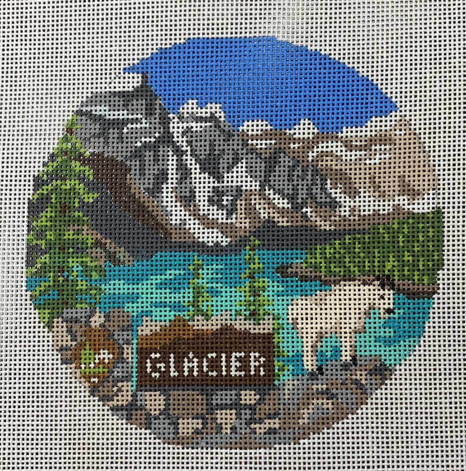 Glacier Ornament
