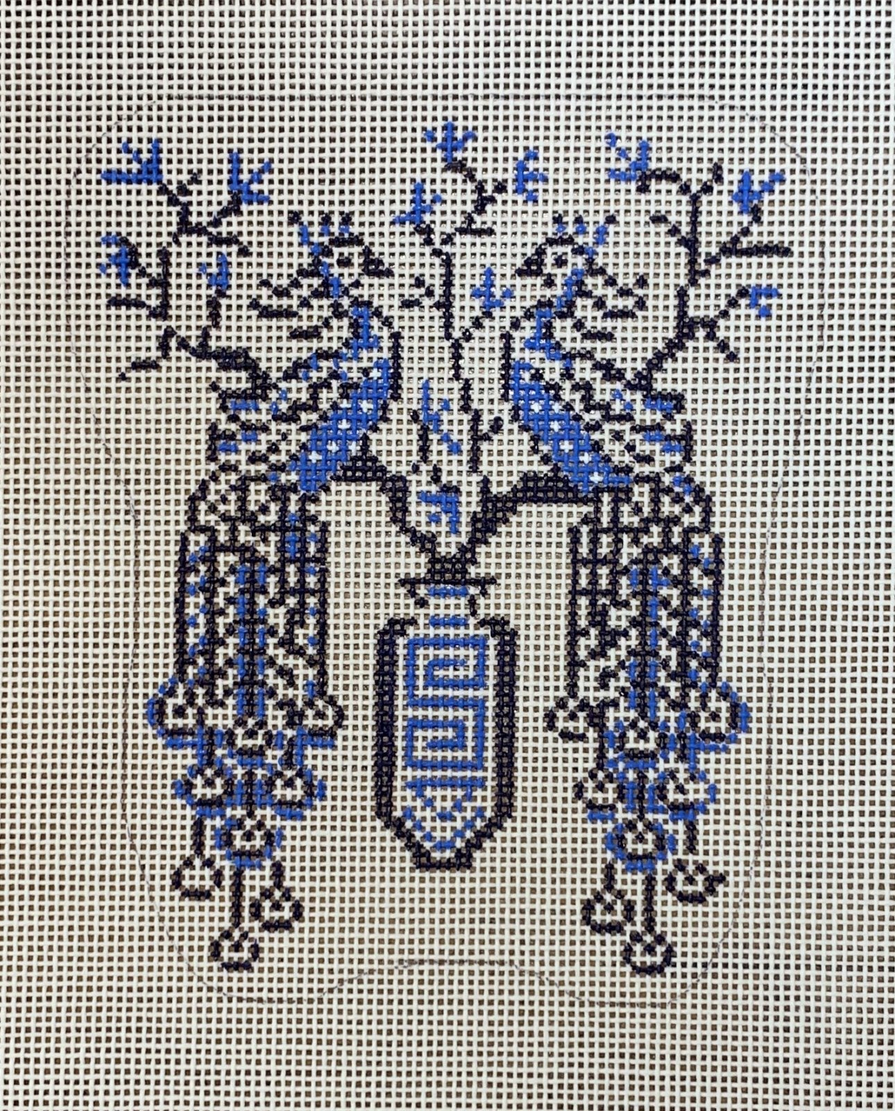 Two Peacocks