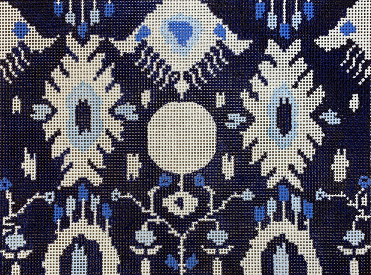 Ikat Clutch - Blue