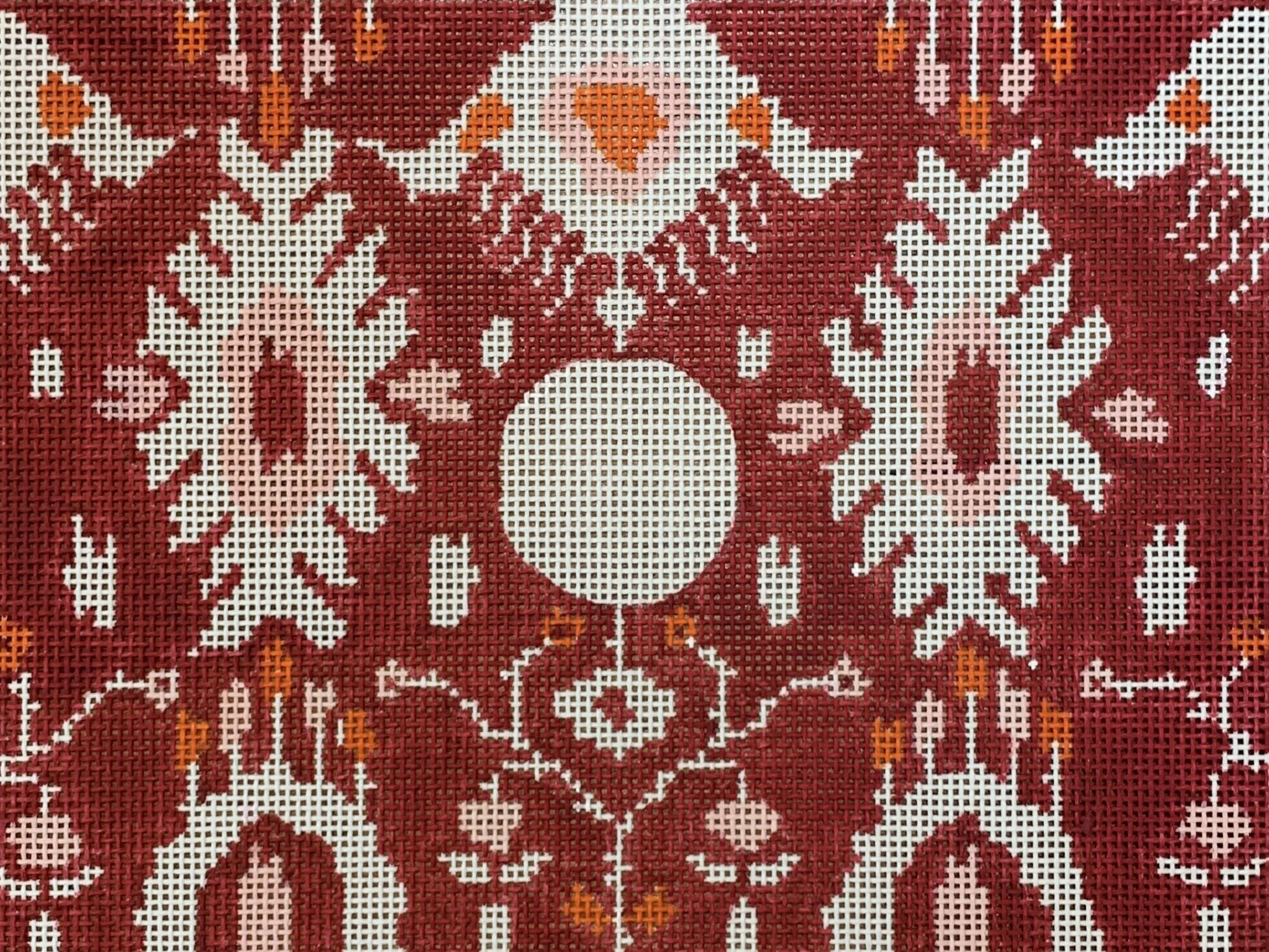 Ikat Clutch - Red