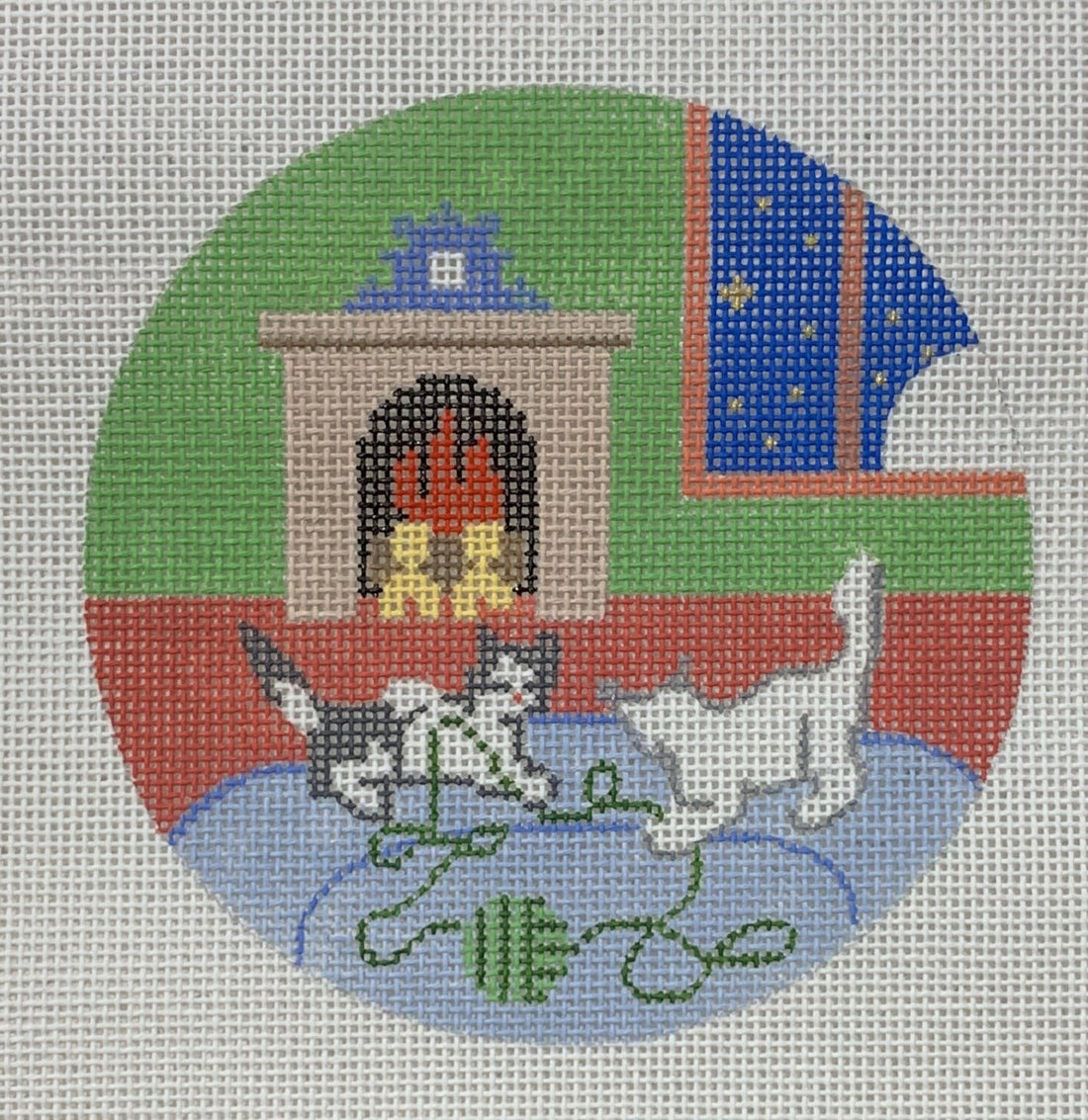 Goodnight Moon - Kittens Ornament
