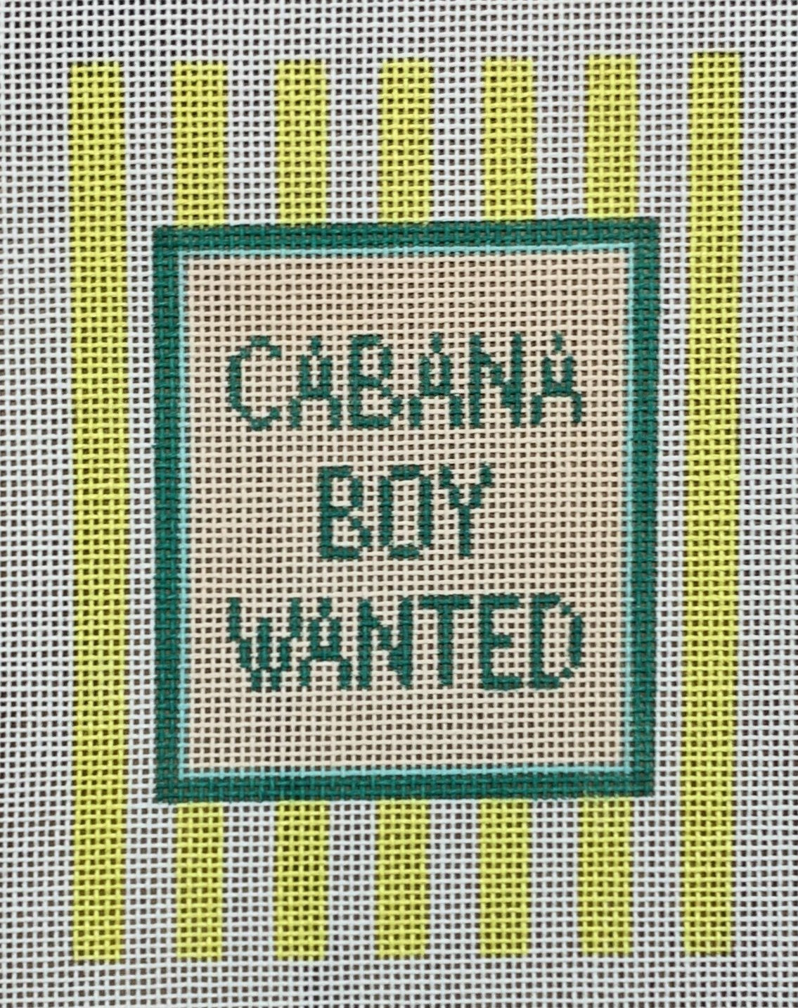 Cabana Boy Wanted