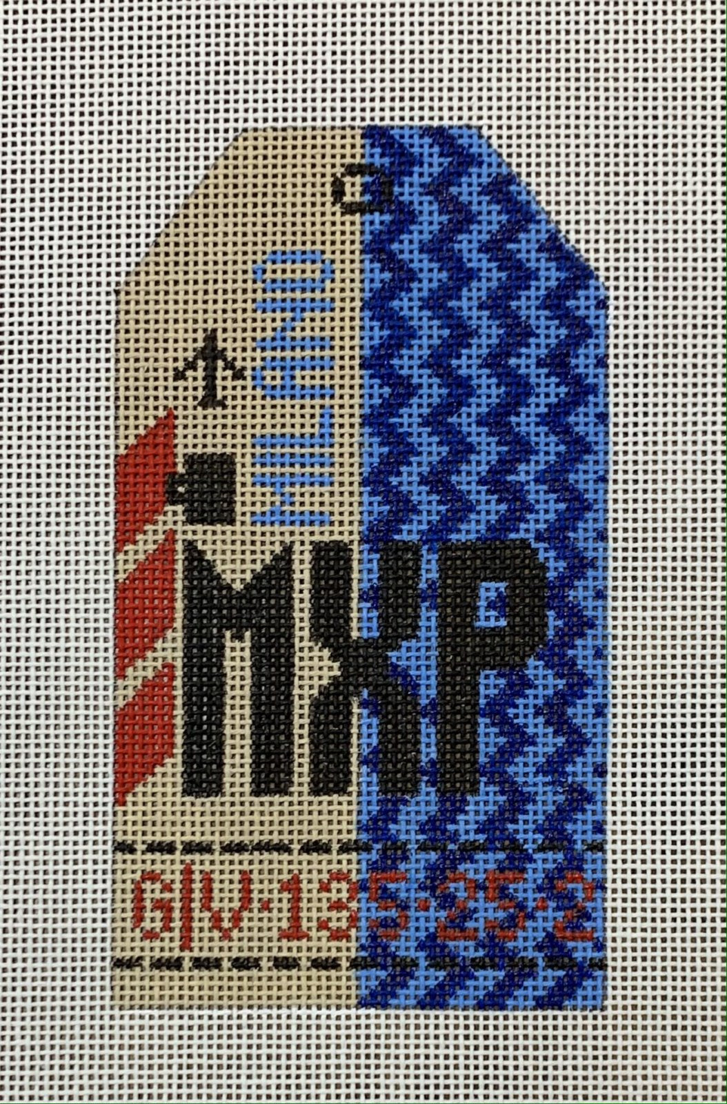 Milan Retro Travel Tag