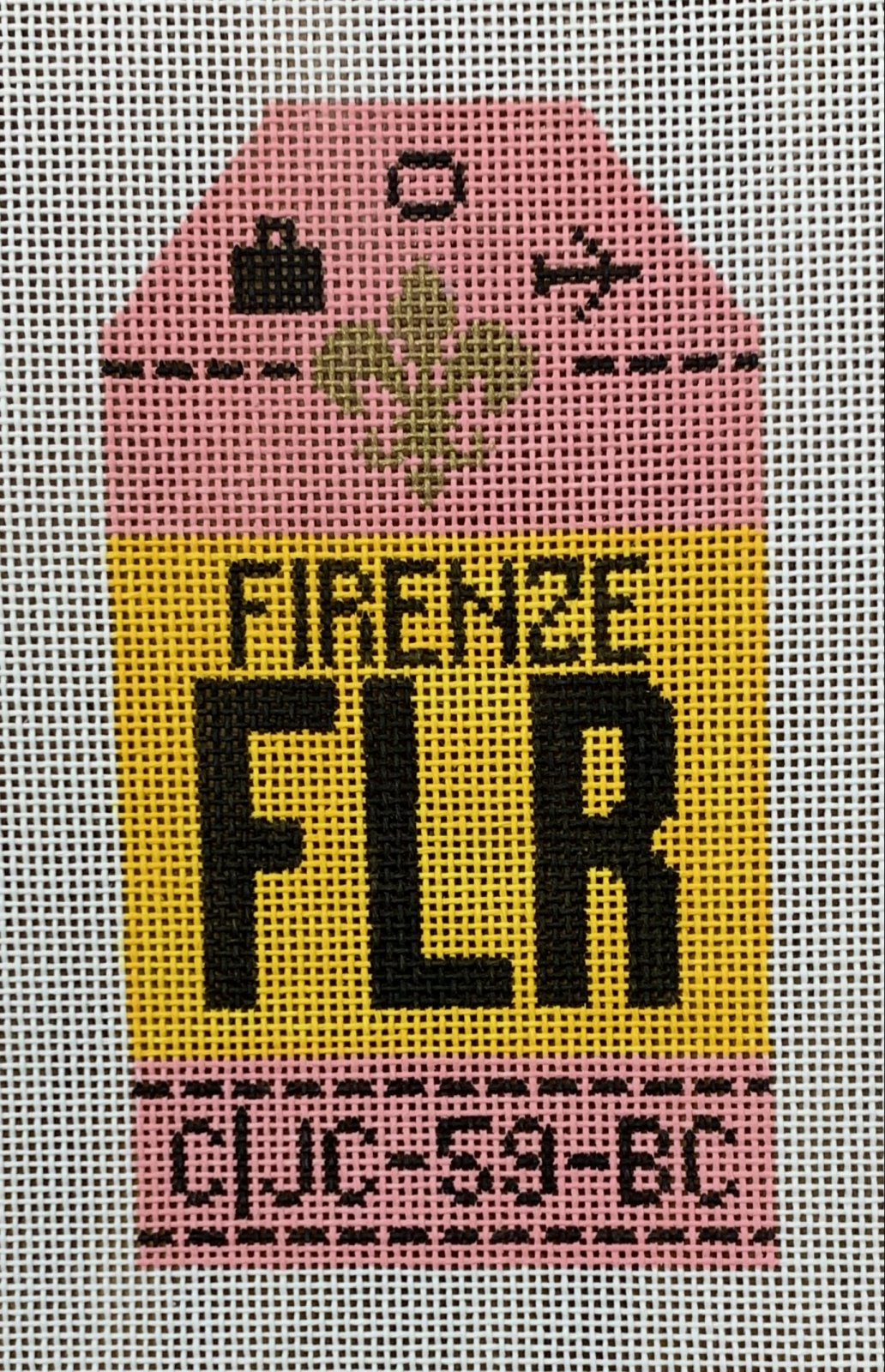 Firenze Retro Travel Tag