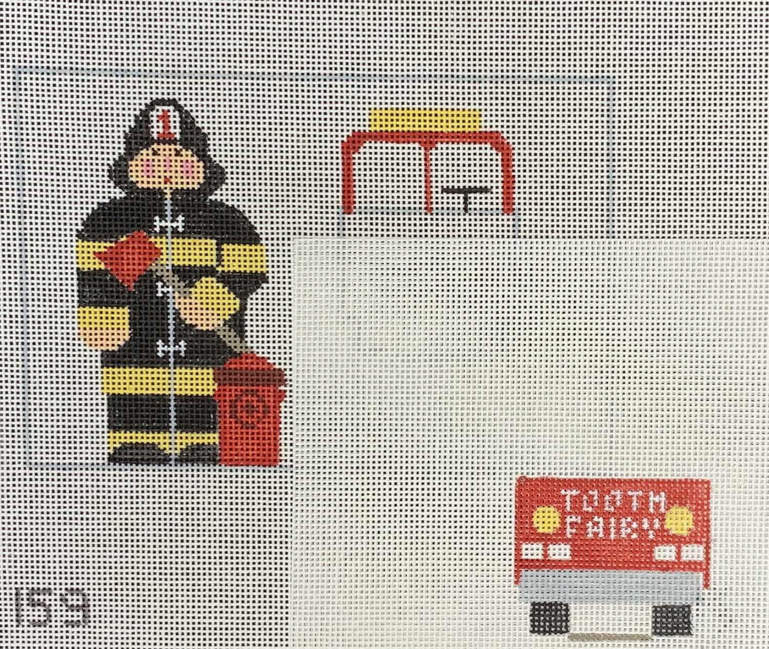 Fireman Toothfairy Pillow