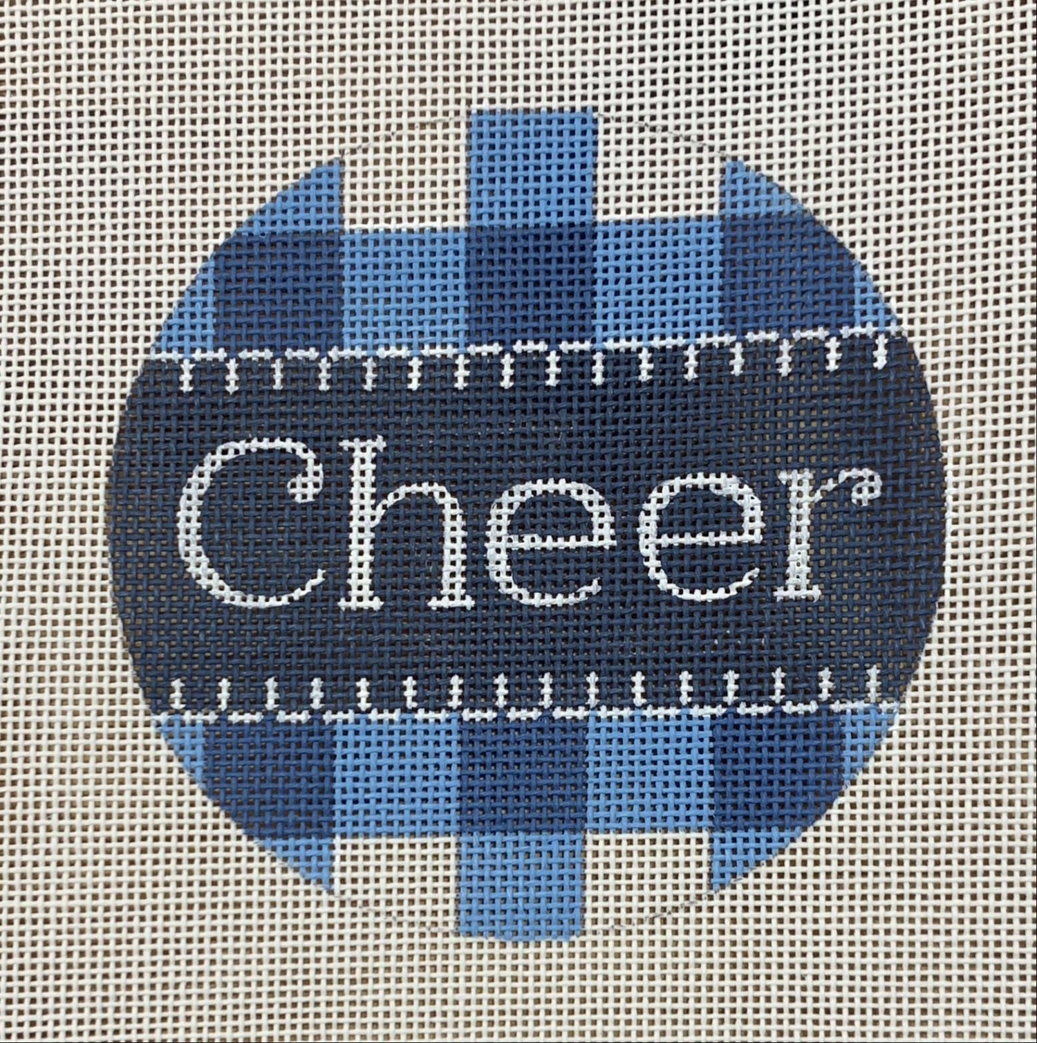 Cheer Blue Gingham