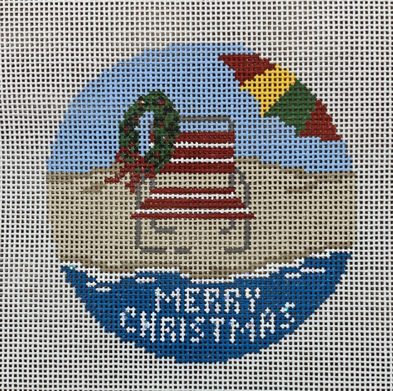 Christmas Beach Chair