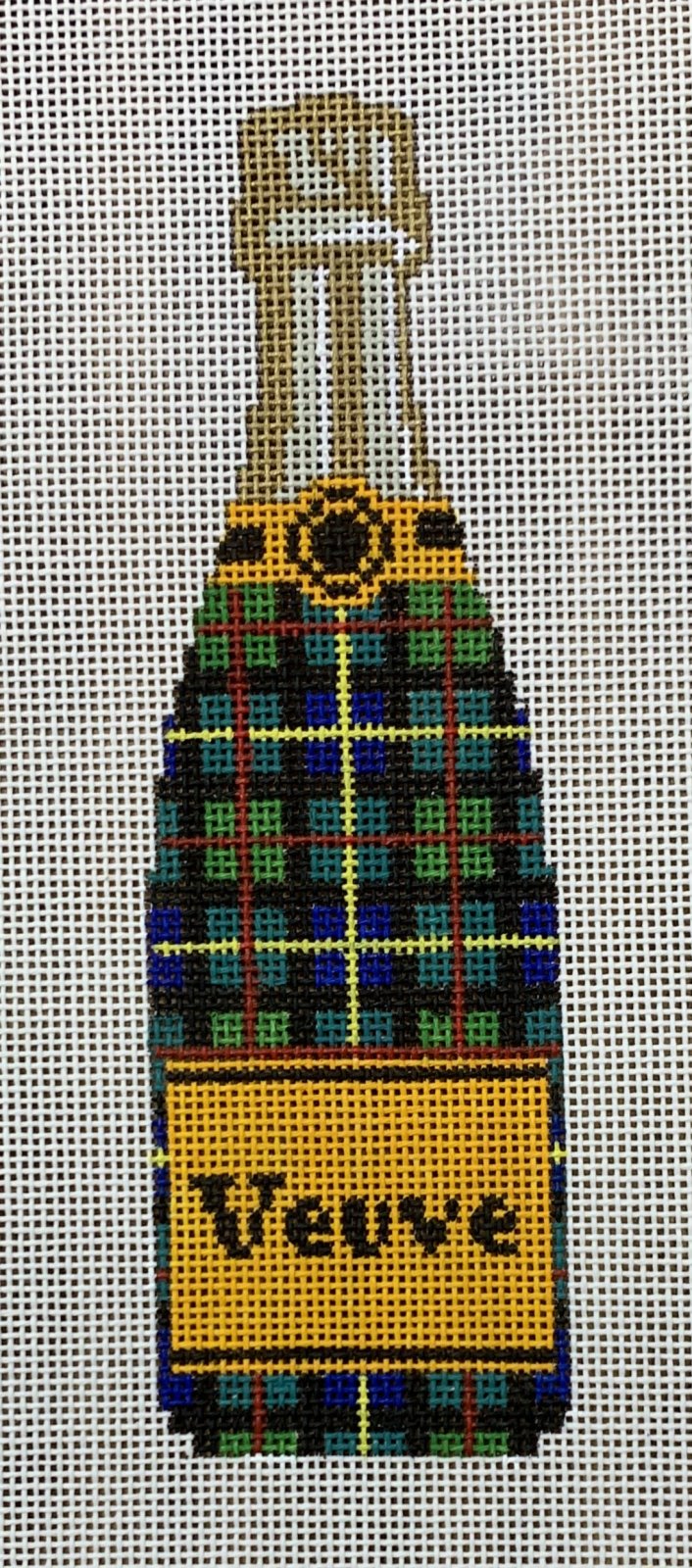 Veuve Bottle - Tartan