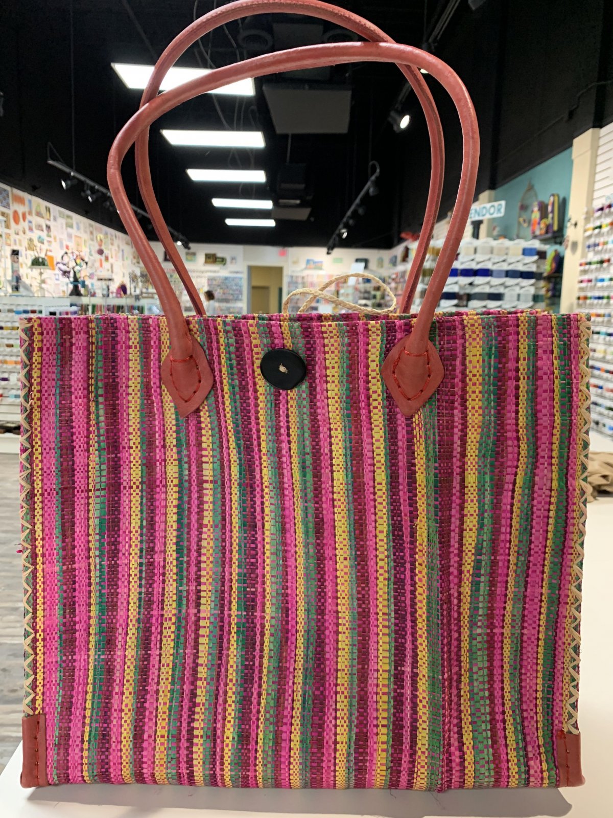 Bamaka Bag Large Pink/Coral