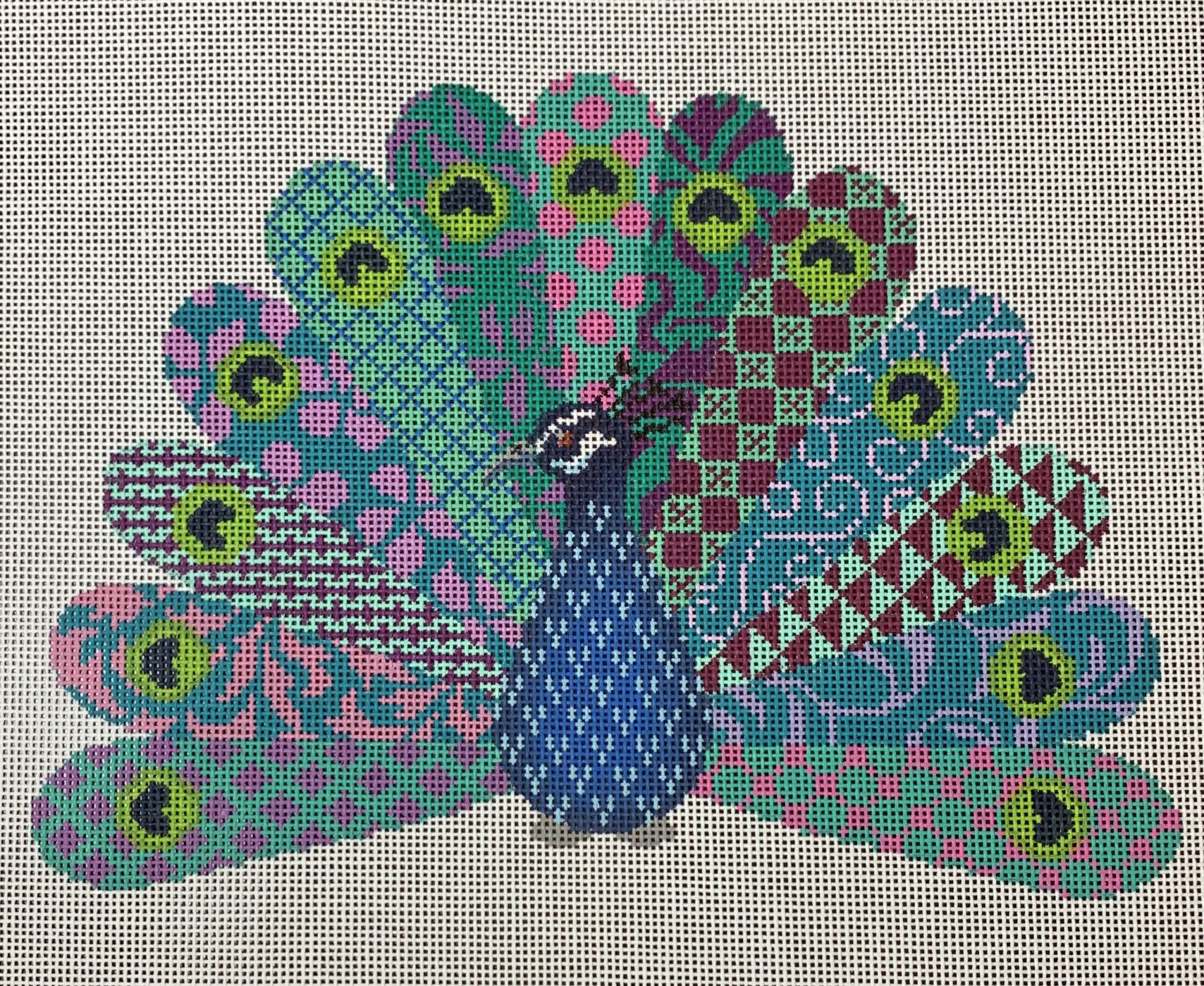 Geometric Peacock