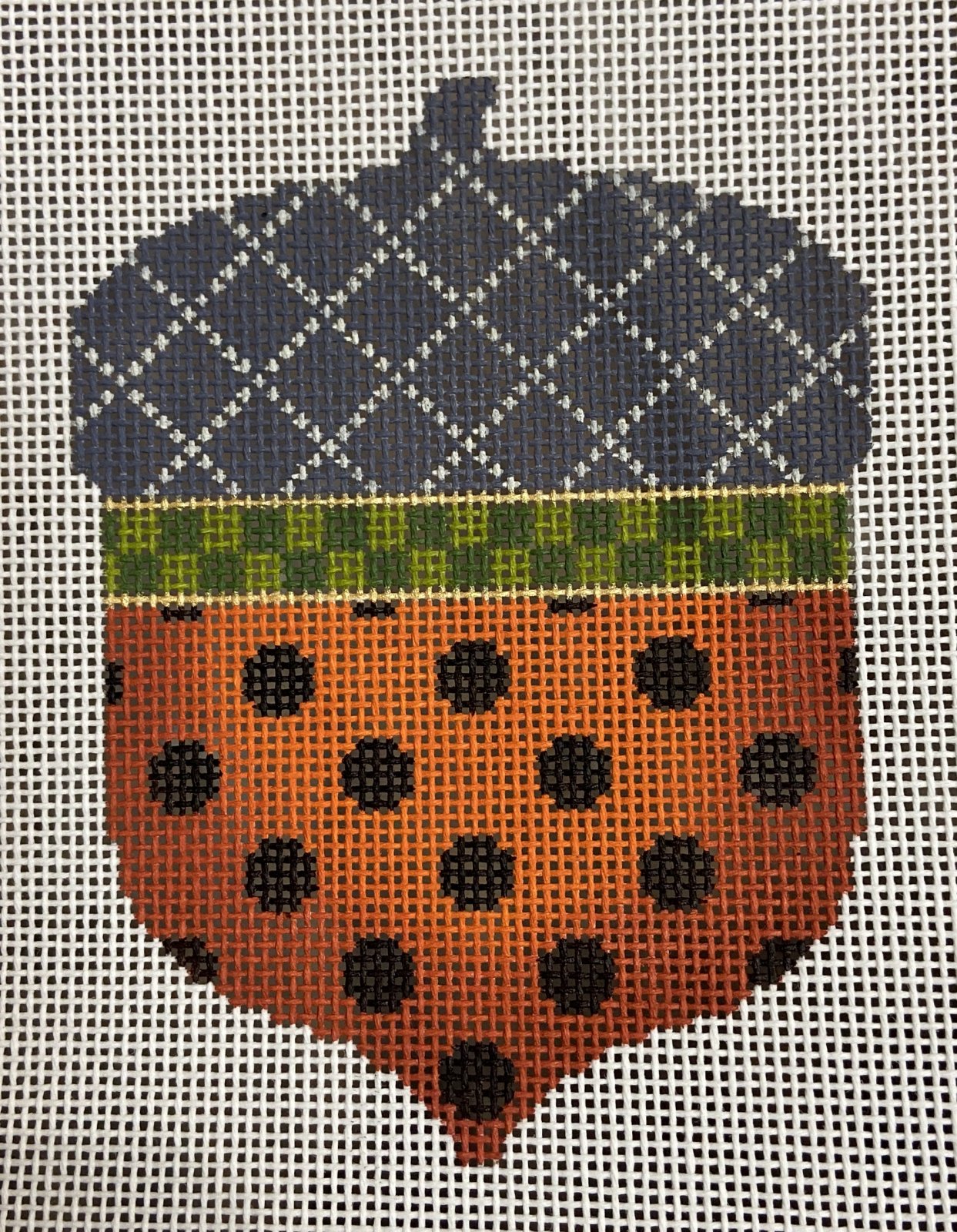 Halloween Polka Dots Acorn