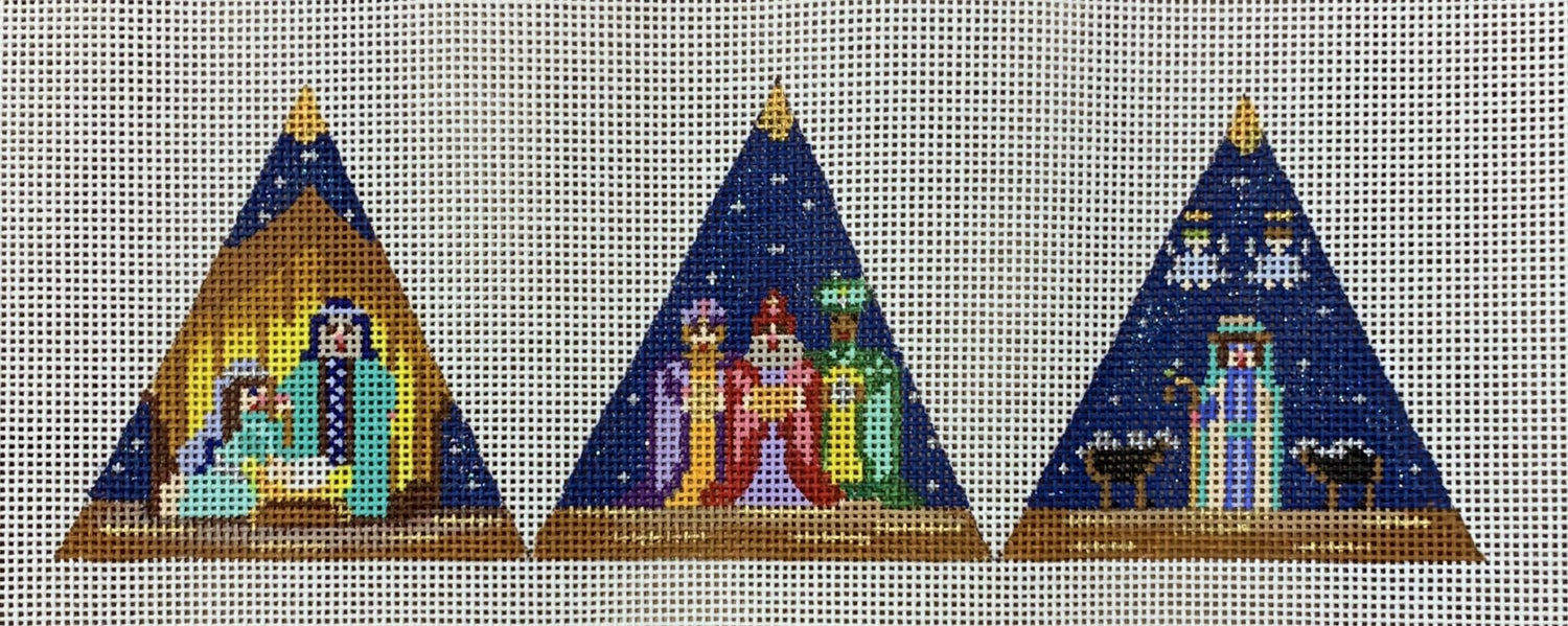 3D Triangular Nativity