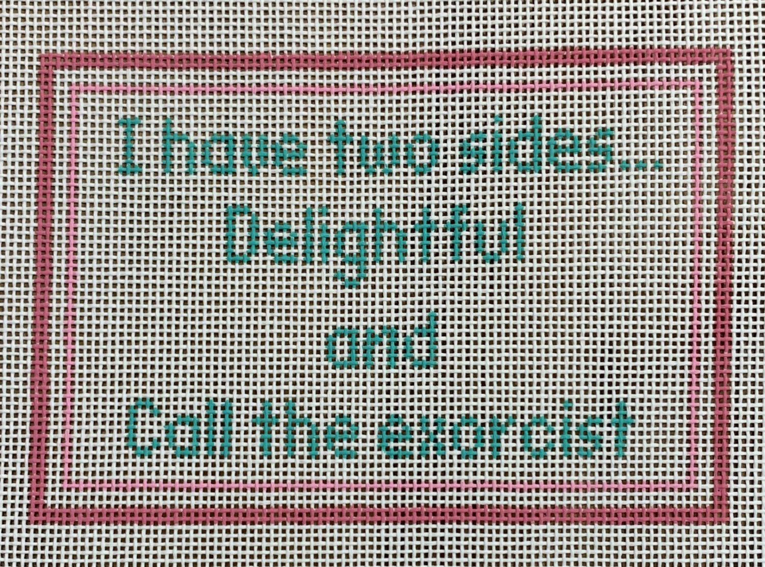 I Have Two Sides...