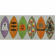 Pumpkin with Halloween Symbols and Colors