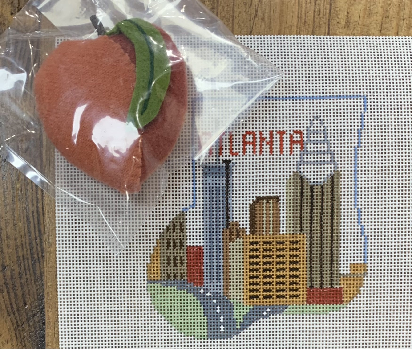 Atlanta Sock w/Peach