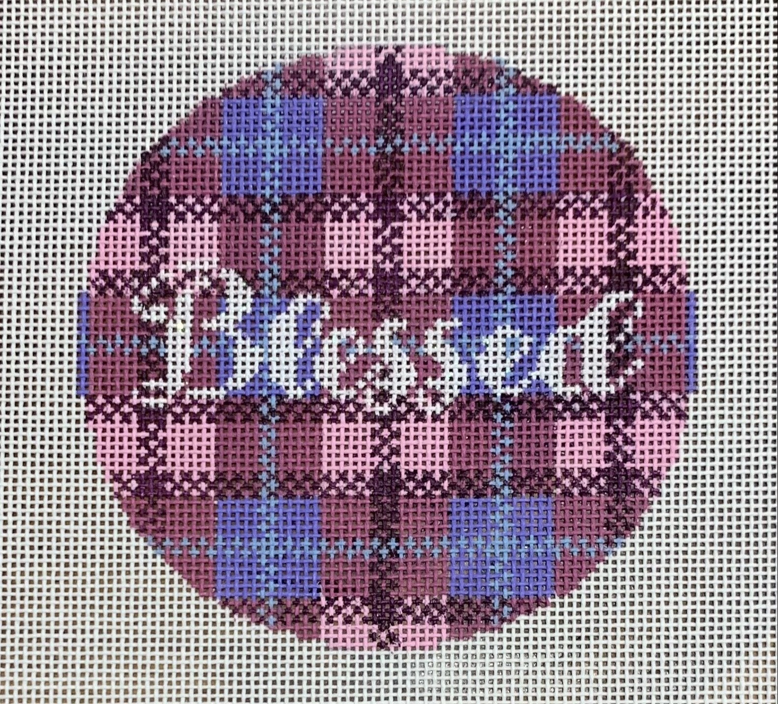 Blessed Baby Plaid