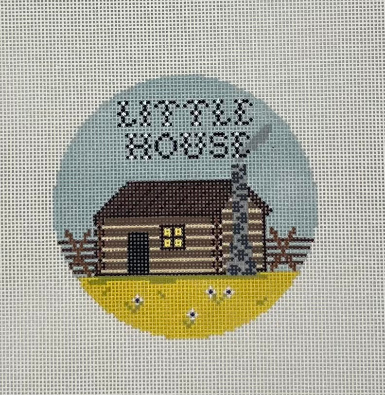 The Book Canvas: Log Cabin
