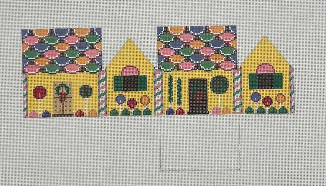 Fruit Slice and Lollipops Gingerbread House