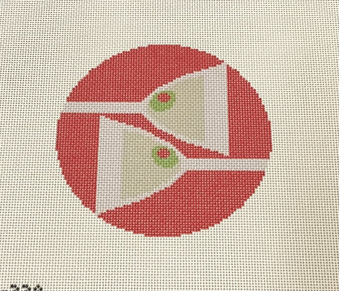 Martini Round canvas