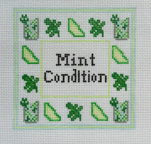 Mint Condition Cocktail Coaster