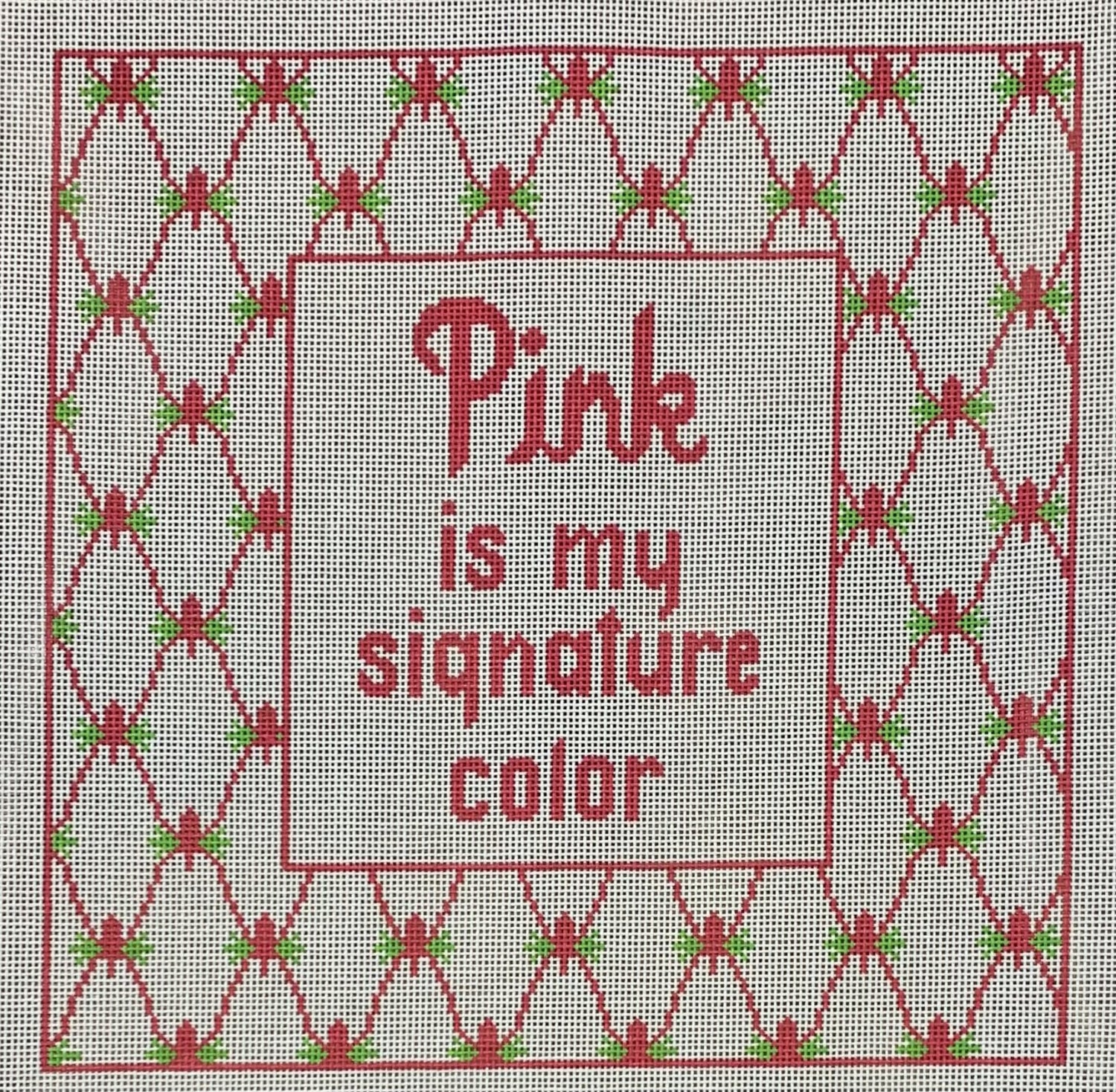 Pink is My Signature Color