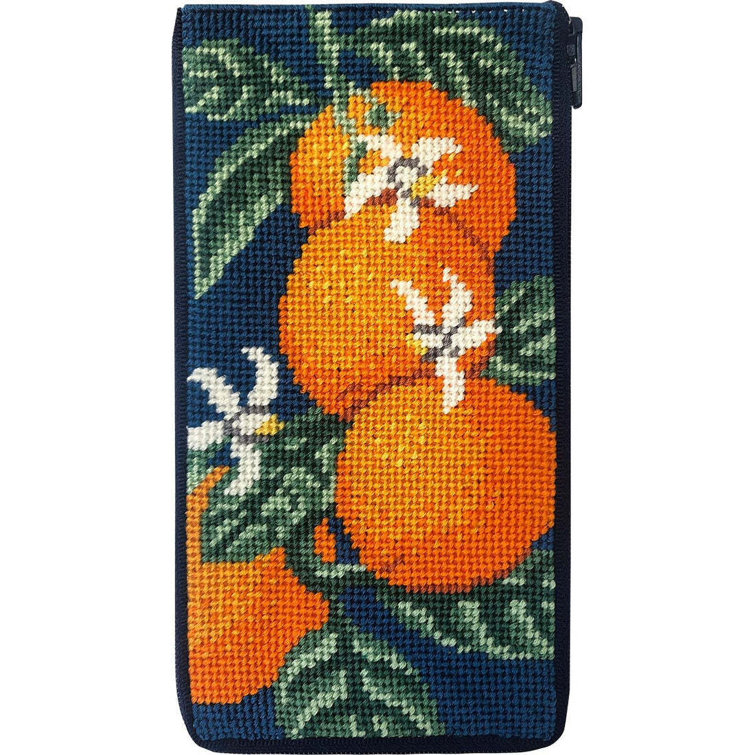 Stitch &amp; Zip - Oranges Eyeglass Case
